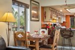 Lovely dining area with open area to kitchen and living room